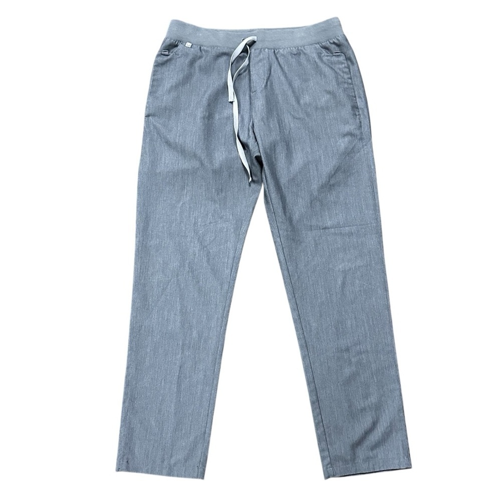 FIGS W18SW2002 Castelar Skinny Scrubs Pants Snap
Pocket Graphite Gray Medium